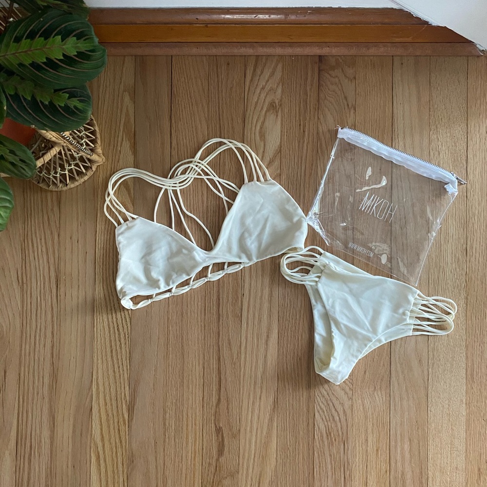 Mikoh Lanai Bottom in Ivory (BOTTOM ONLY)